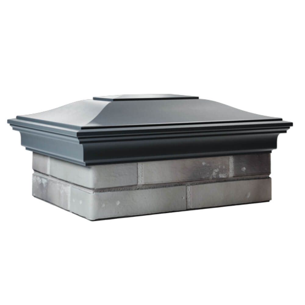 Колпак Zking Монблан Серый на столб 2х1.5 кирпича (515х385мм) в Нефтеюганске фото