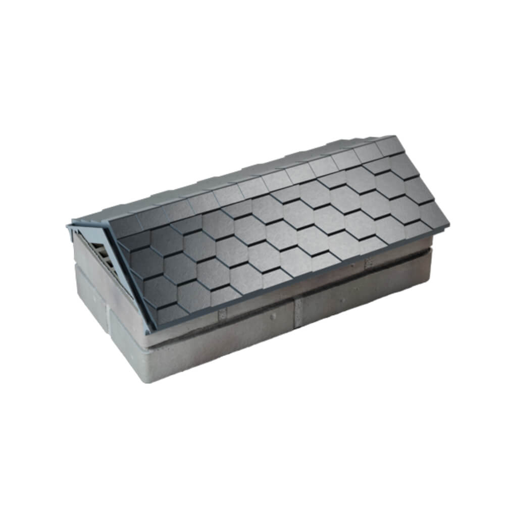 Парапет Zking Эверест Серый с посадкой на 1 кирпич (200/225/255мм) в Нефтеюганске фото