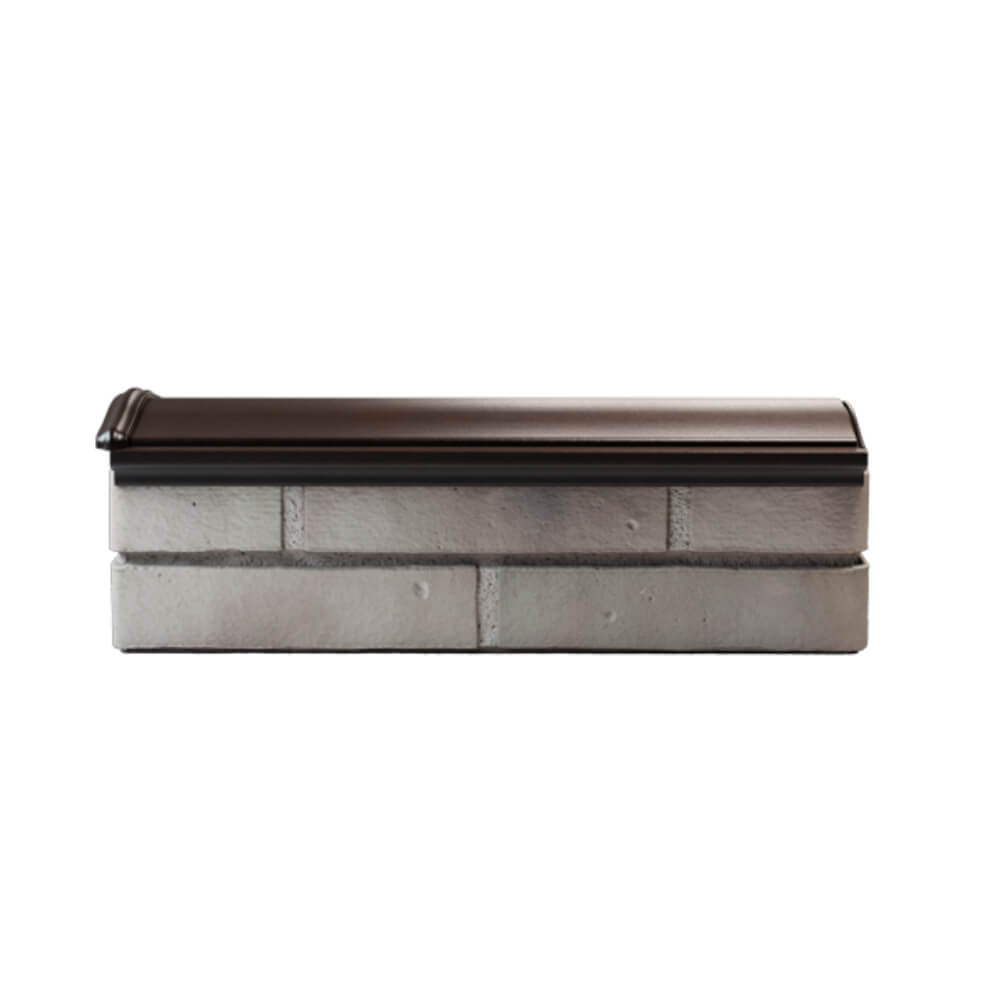 Парапет Zking Монблан Коричневый посадка на 0.5 кирпича (130мм) в Нефтеюганске фото