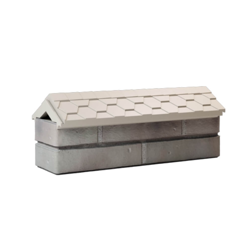 Парапет Zking Эверест Бежевый с посадкой на 0.5 кирпича (130мм) Нефтеюганск фото