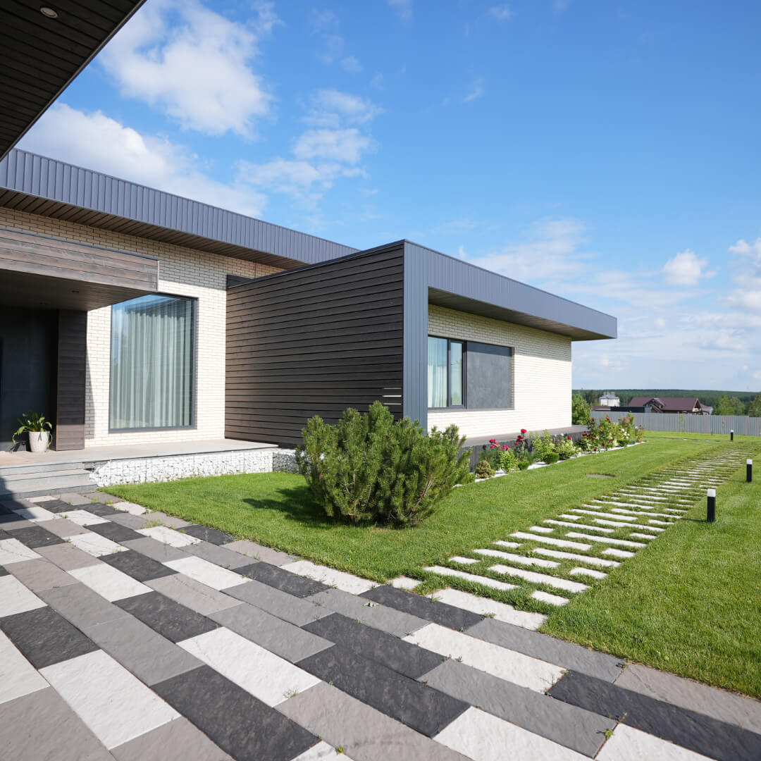 Шаговая плита STONE Светлая Галька 990х330х55мм в Нефтеюганске фото