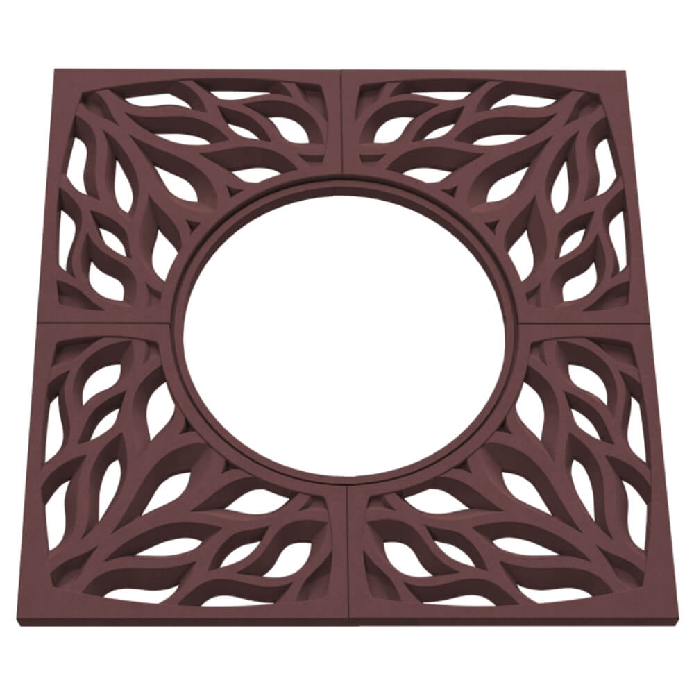 Приствольная решетка для дерева ZKING CRUST 1.2х1.2м Коричневая в Нефтеюганске фото