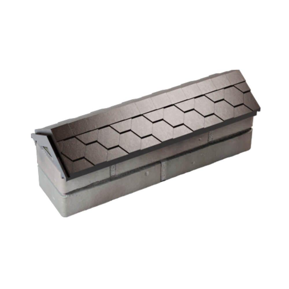 Парапет Zking Эверест Коричневый с посадкой на 0.5 кирпича (130мм) в Нефтеюганске фото