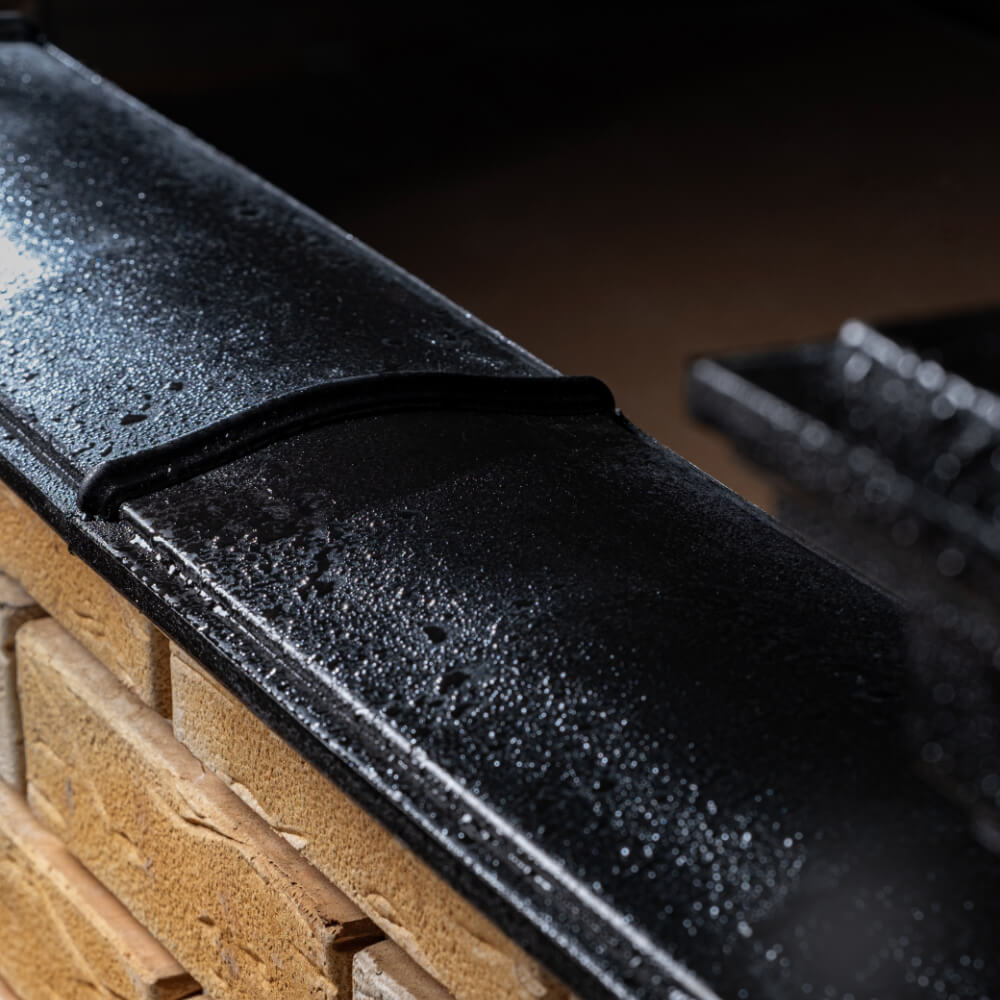 Парапет Zking Монблан Черный посадка на 0.5 кирпича (130мм) в Нефтеюганске фото