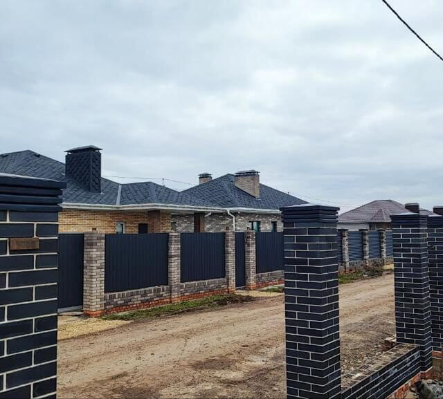 Колпак Zking Бона ХайТек Серый на столб 1.5х1.5 кирпича (385х385мм) в Нефтеюганске фото