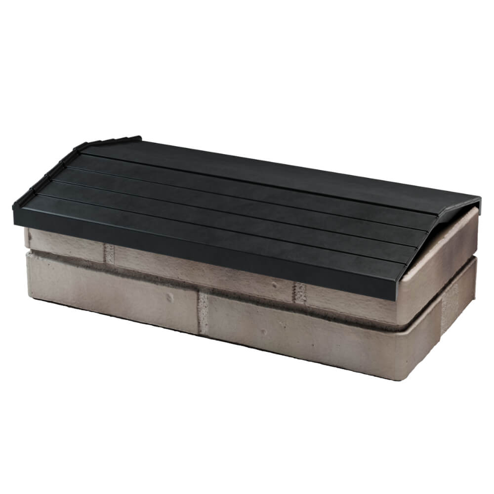 Парапет Zking Бона ХайТек Черный с посадкой на 1 кирпич (200/225/255мм) в Нефтеюганске фото