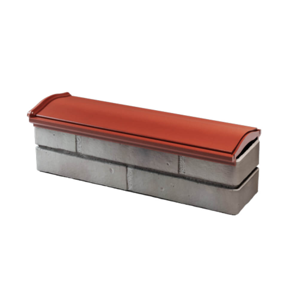 Парапет Zking Монблан Красный посадка на 0.5 кирпича (130мм) в Нефтеюганске фото