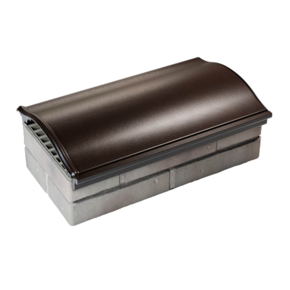 Парапет Zking Монблан Коричневый посадка на 1 кирпич (200/225/255мм) в Нефтеюганске фото