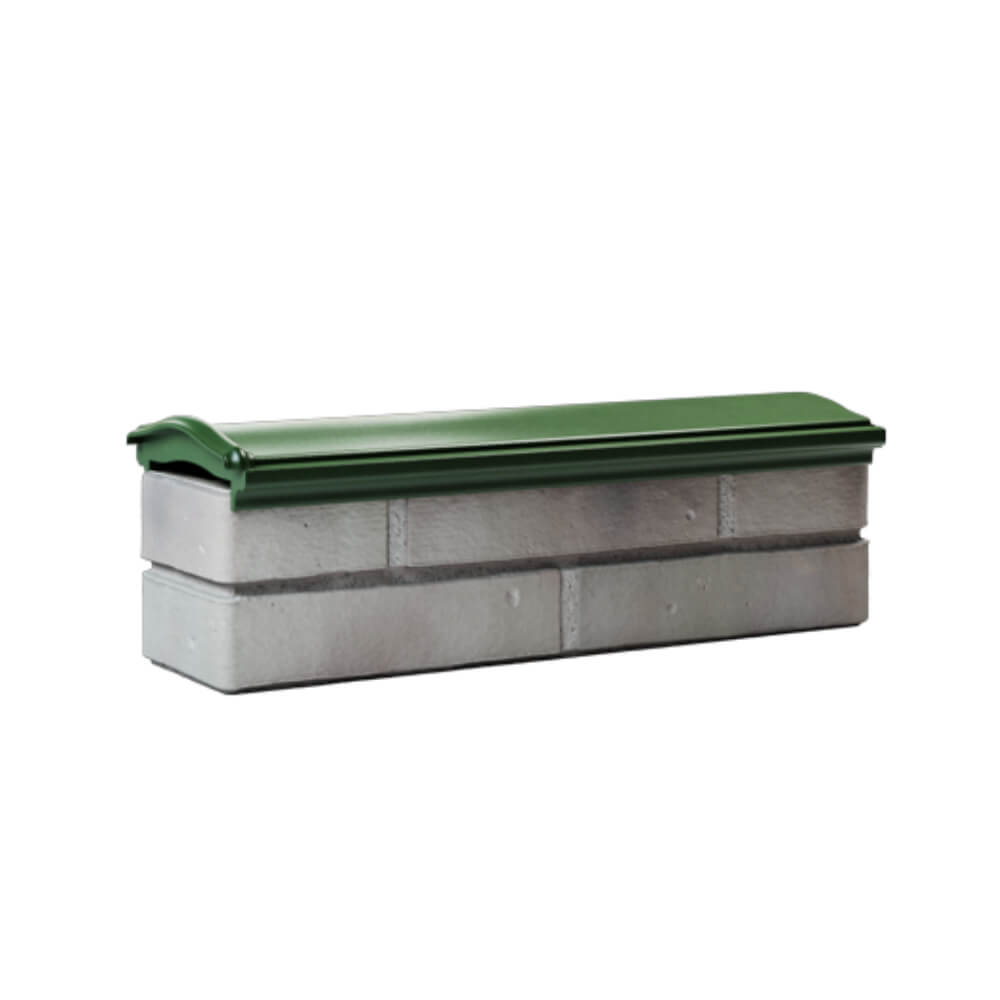 Парапет Zking Монблан Зеленый посадка на 0.5 кирпича (130мм) Нефтеюганск фото