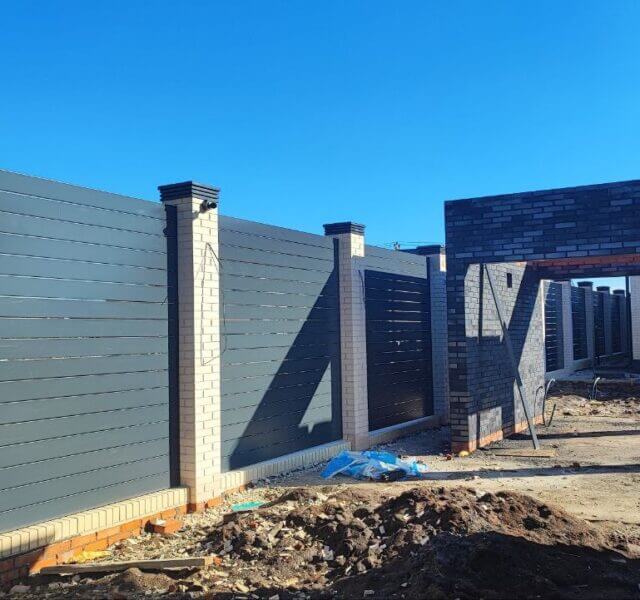 Колпак Zking Бона ХайТек Серый на столб 1.5х1.5 кирпича (385х385мм) в Нефтеюганске фото