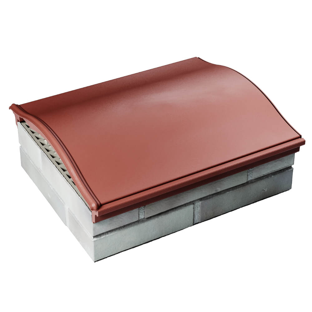 Парапет Zking Монблан Красный посадка на 1.5 кирпича (355/385мм) в Нефтеюганске фото