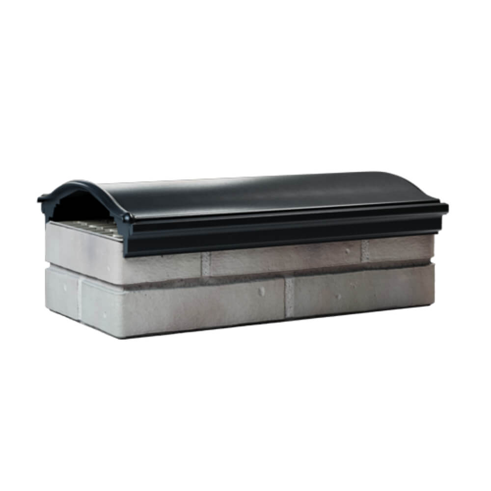 Парапет Zking Монблан Черный посадка на 1 кирпич (200/225/255мм) Нефтеюганск фото