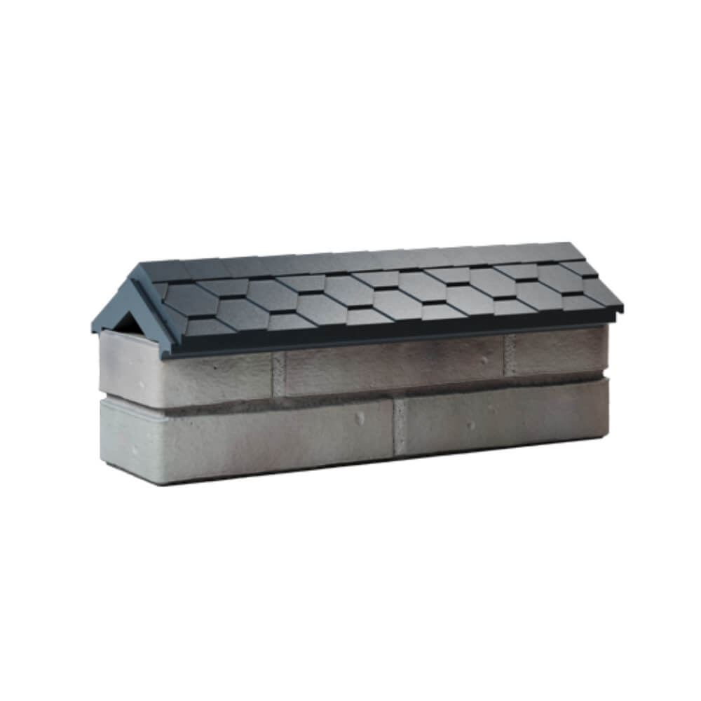 Парапет Zking Эверест Серый с посадкой на 0.5 кирпича (130мм) Нефтеюганск фото