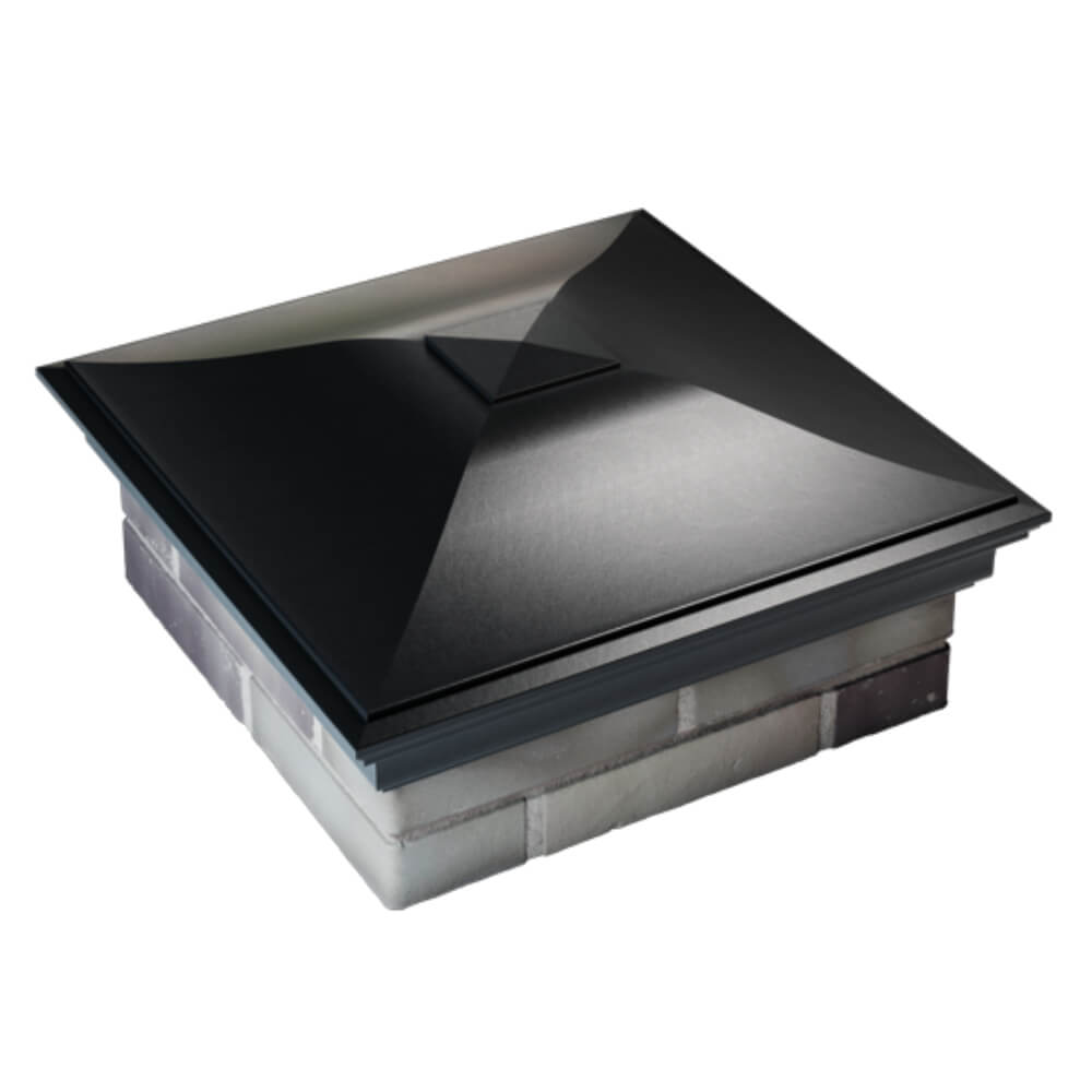 Колпак Zking Монблан Черный на столб 2х2 кирпича (515х515мм) Нефтеюганск фото