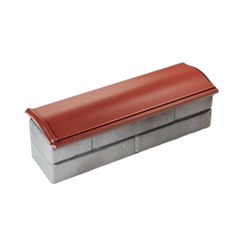 Парапет Zking Монблан Красный посадка на 0.5 кирпича (130мм) в Нефтеюганске фото