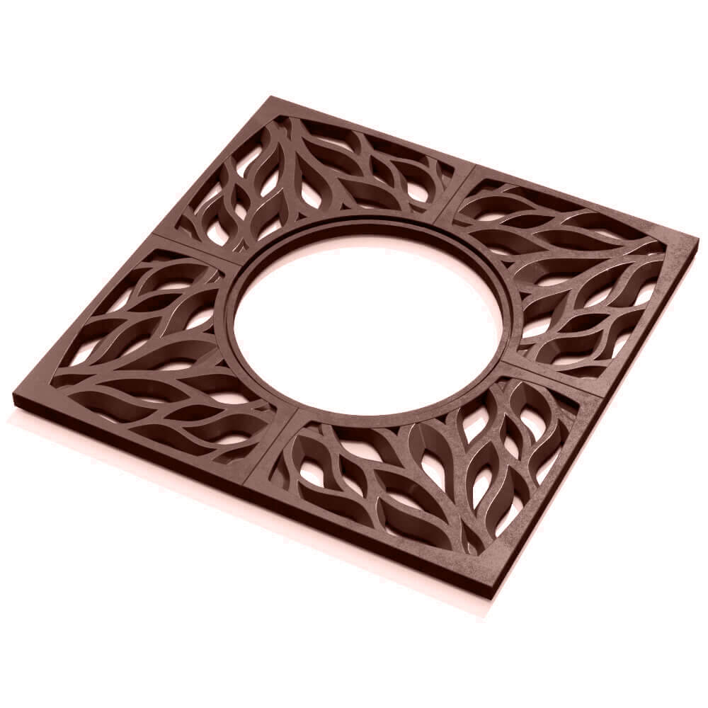 Приствольная решетка для дерева ZKING CRUST 1.2х1.2м Коричневая в Нефтеюганске фото