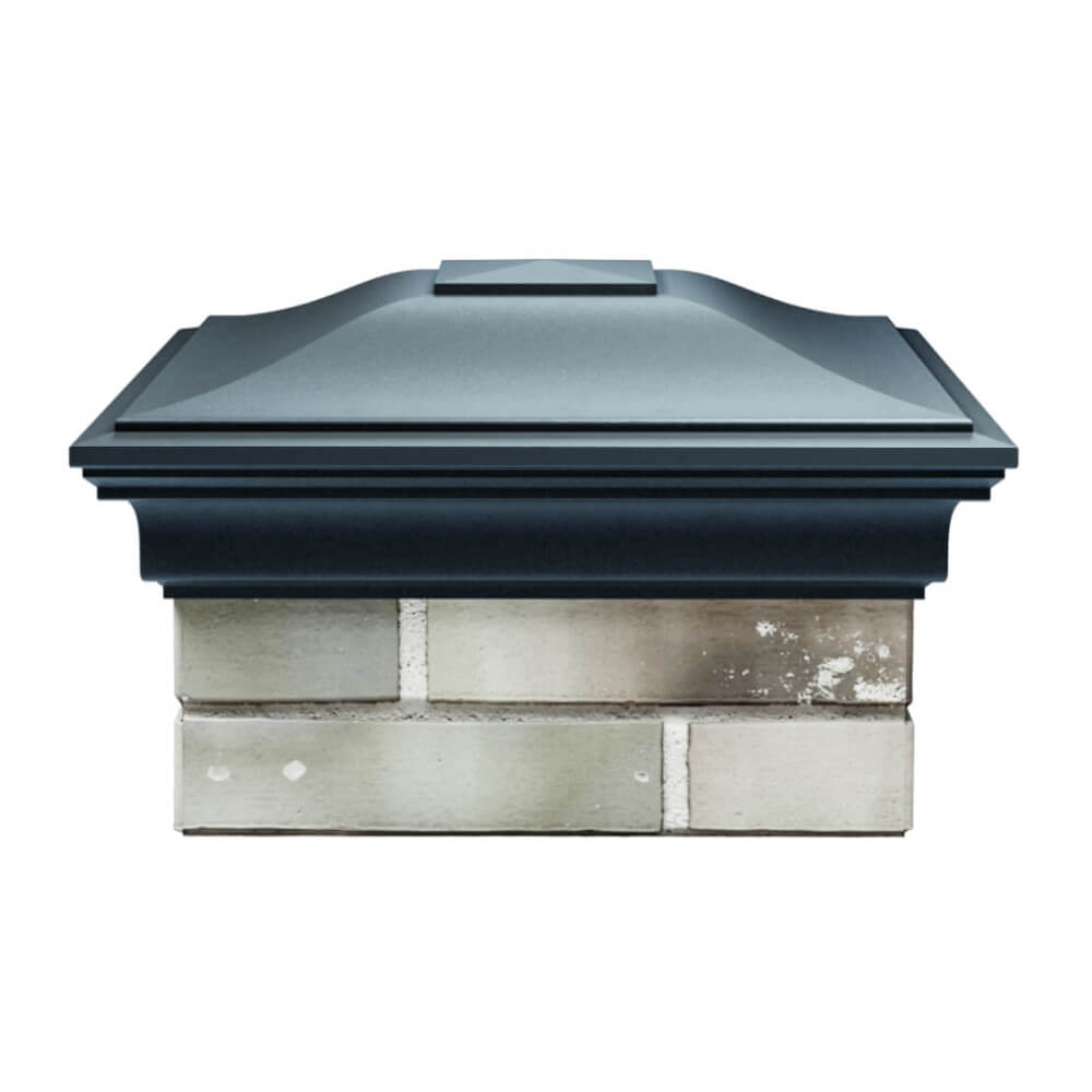 Колпак Zking Монблан Серый на столб 1.5х1.5 еврокирпича 0.7НФ (355х355мм) Нефтеюганск фото