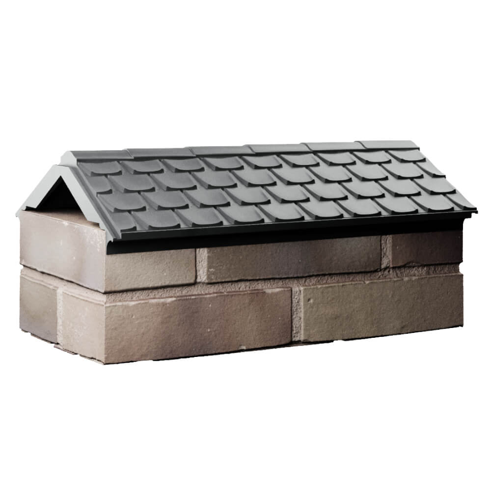 Парапет Zking Эльбрус Серый с посадкой на 1 кирпич (255мм) Нефтеюганск фото