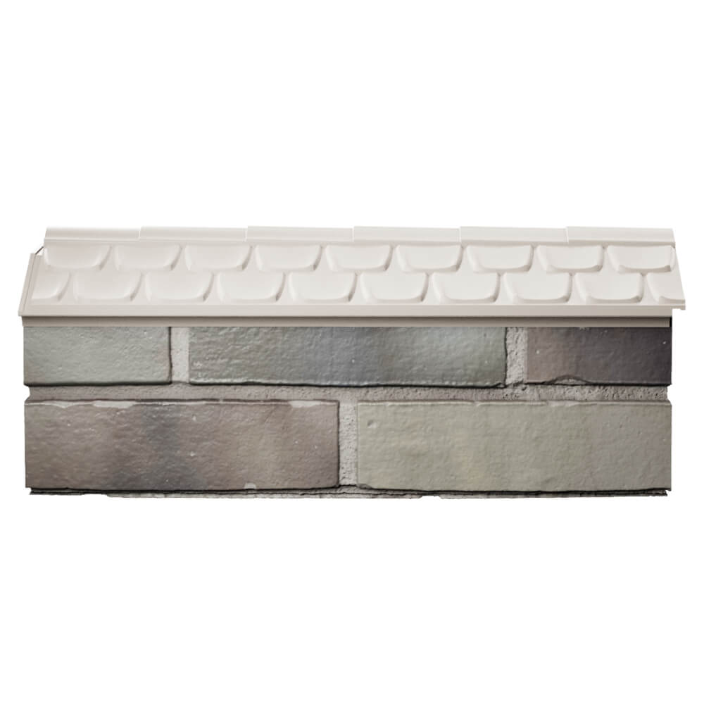 Парапет Zking Эльбрус Бежевый с посадкой на 0.5 кирпича (130мм) в Нефтеюганске фото