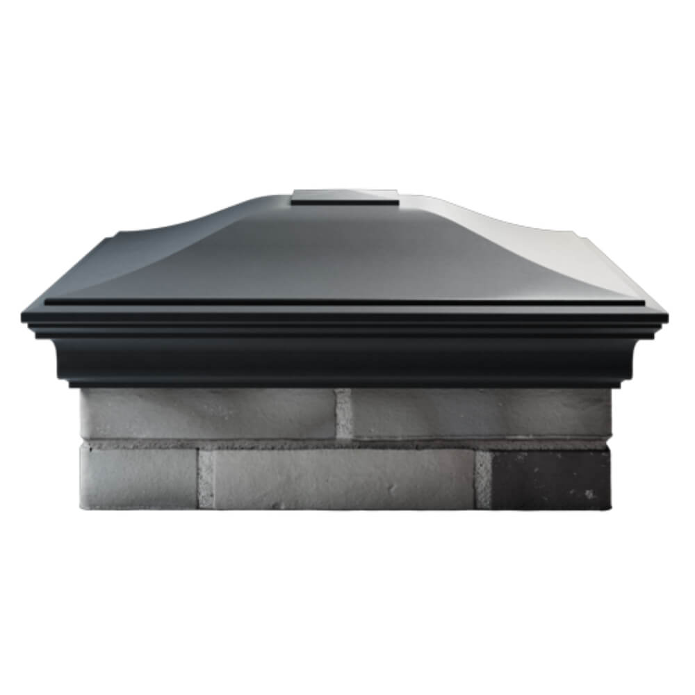 Колпак Zking Монблан Серый на столб 2х2 кирпича (515х515мм) в Нефтеюганске фото