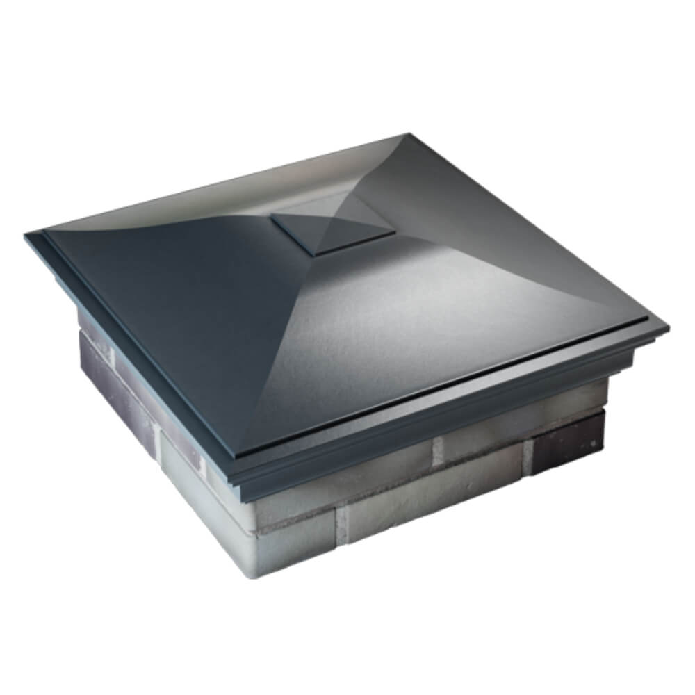 Колпак Zking Монблан Серый на столб 2х2 кирпича (515х515мм) Нефтеюганск фото