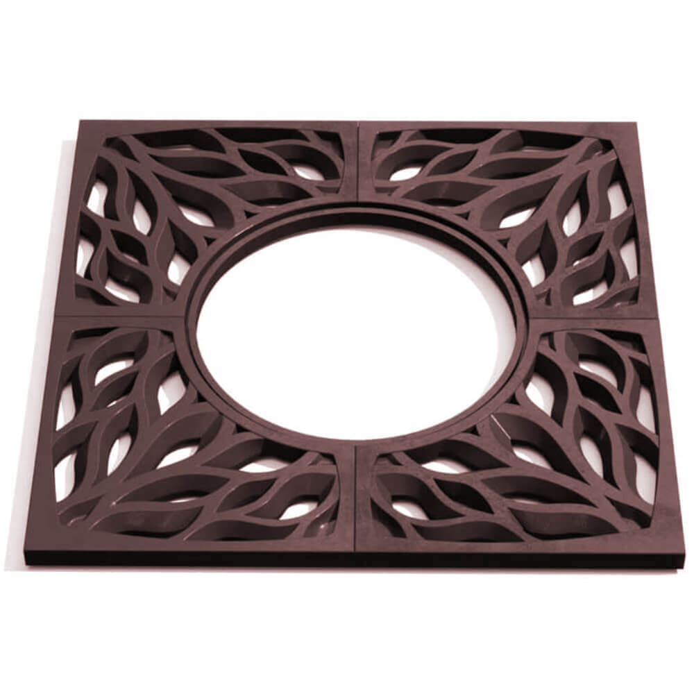 Приствольная решетка для дерева ZKING CRUST 1.2х1.2м Коричневая Нефтеюганск фото