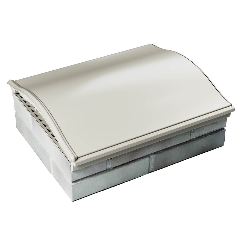 Парапет Zking Монблан Бежевый посадка на 1.5 кирпича (355/385мм) в Нефтеюганске фото