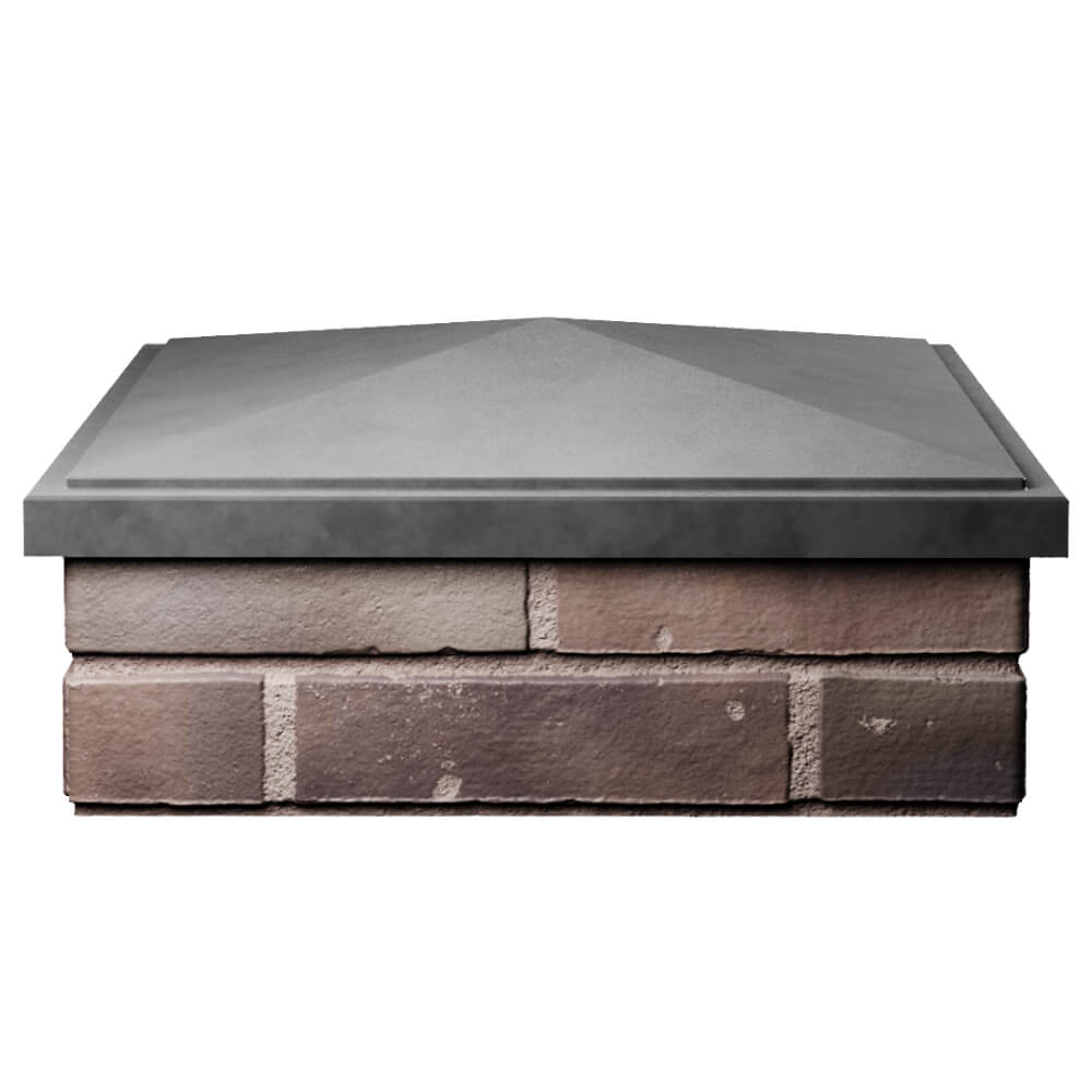 Колпак Zking БонаМоно Серый на столб 2х2 кирпича (515х515, 530х530мм) Нефтеюганск фото