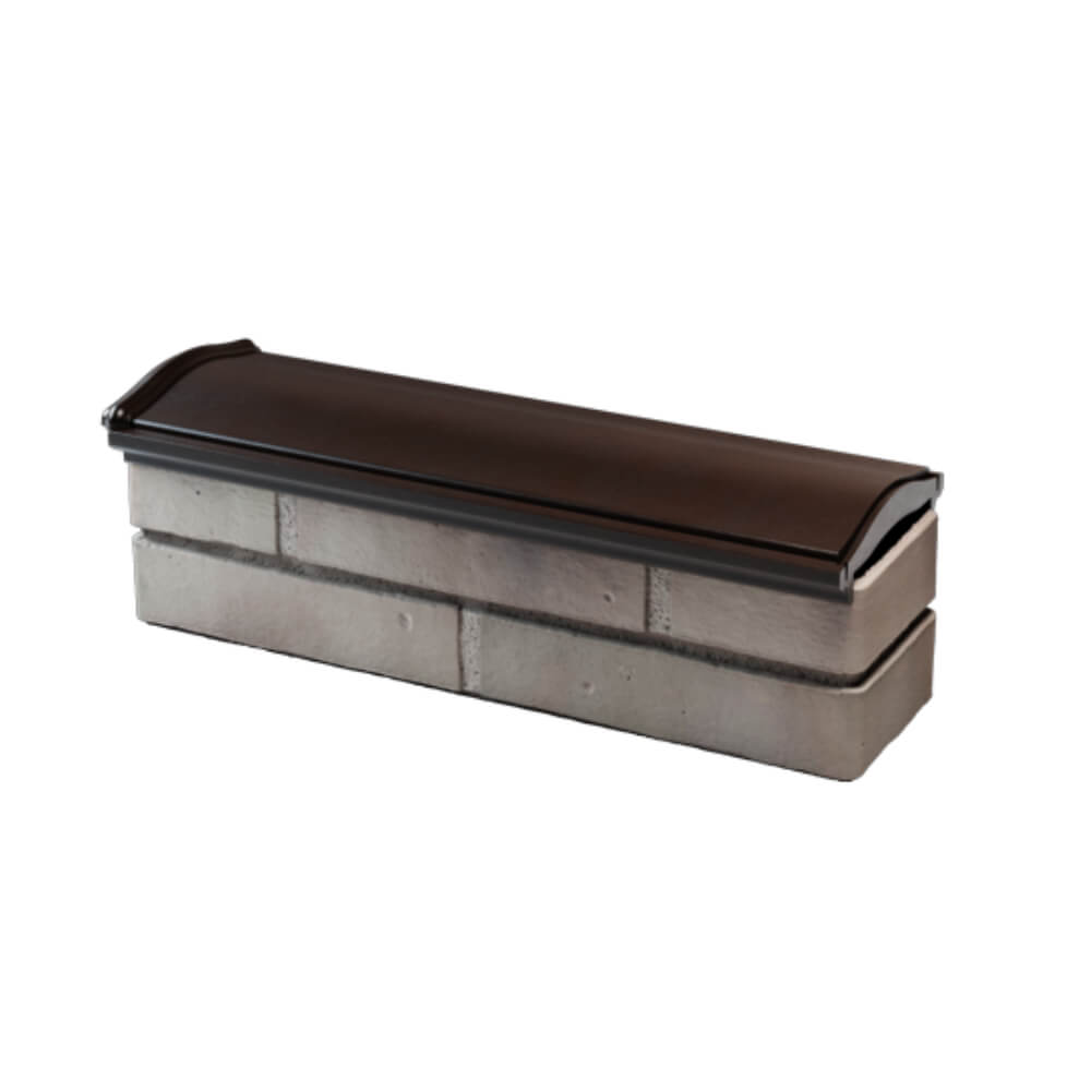 Парапет Zking Монблан Коричневый посадка на 0.5 кирпича (130мм) в Нефтеюганске фото