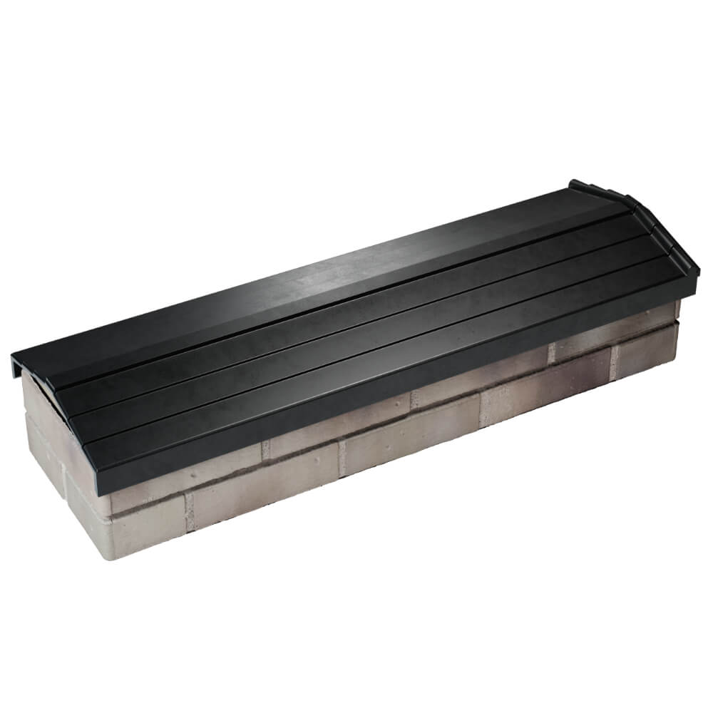 Парапет Zking Бона ХайТек Черный посадка на 0.5 кирпича (130мм) в Нефтеюганске фото