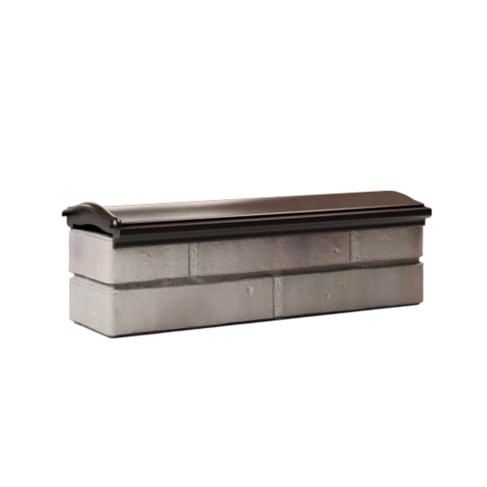 Парапет Zking Монблан Коричневый посадка на 0.5 кирпича (130мм) Нефтеюганск фото