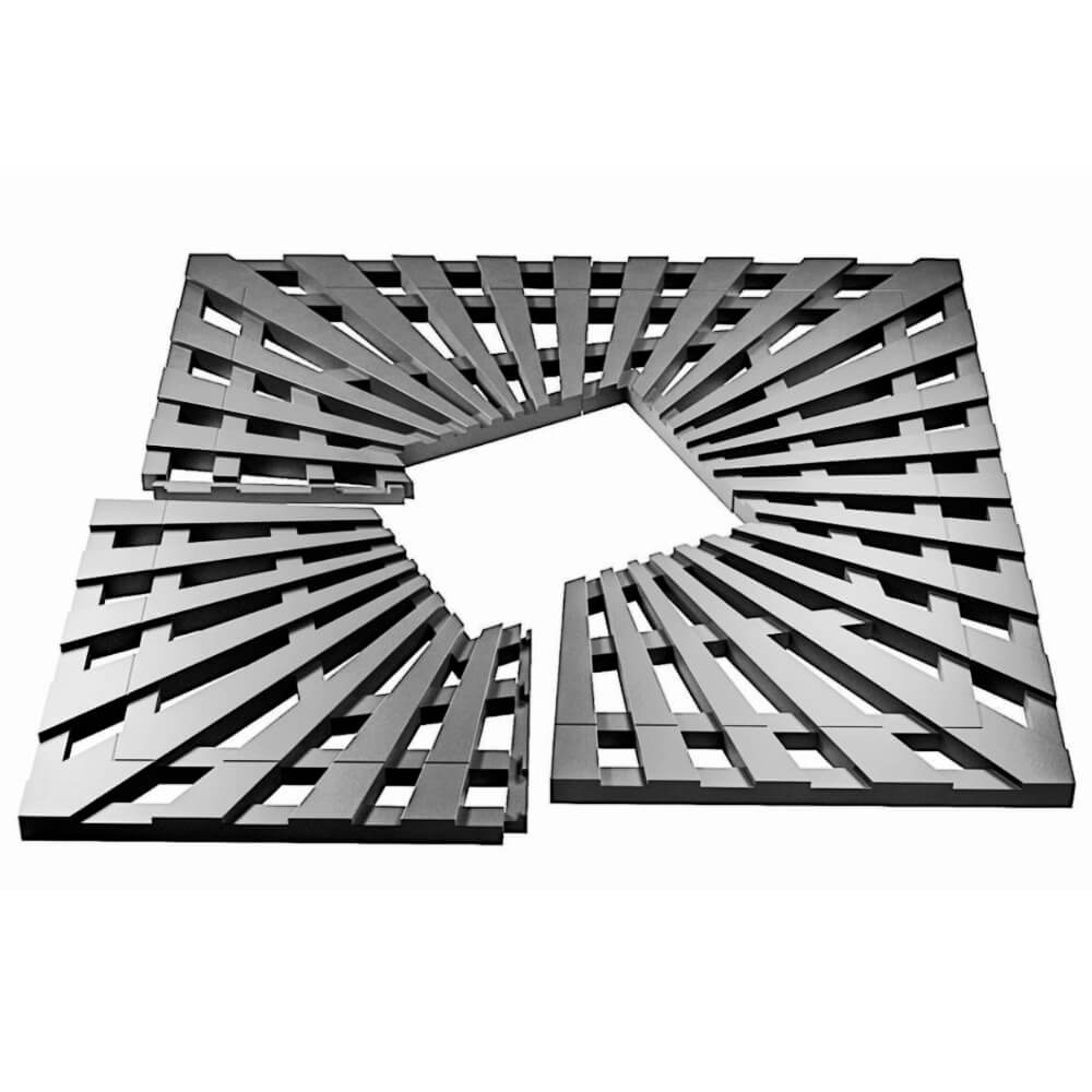 Приствольная решетка для дерева ZKING ATMOSPHERE 1.2х1.2м Серая в Нефтеюганске фото