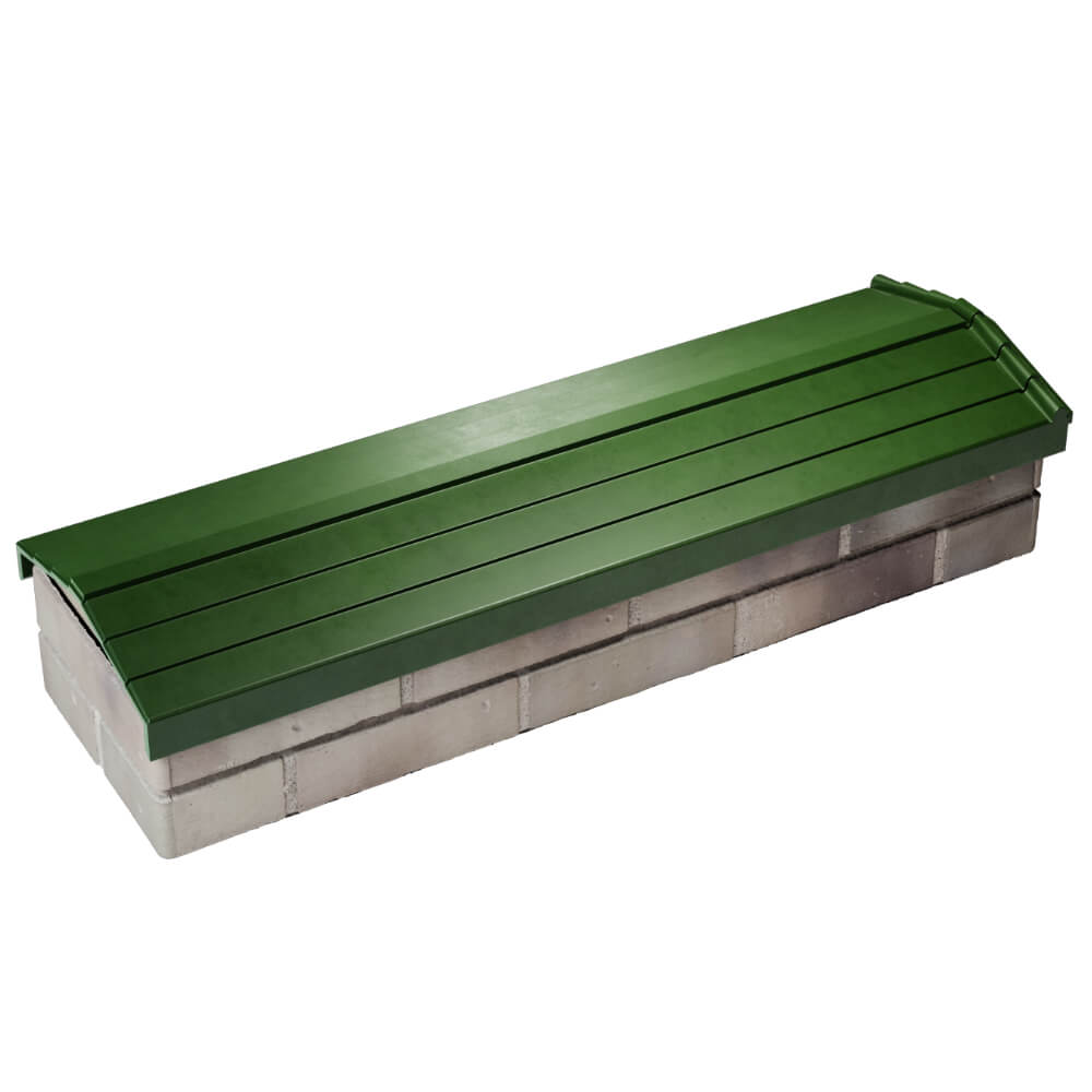 Парапет Zking Бона ХайТек Зеленый посадка на 0.5 кирпича (130мм) в Нефтеюганске фото