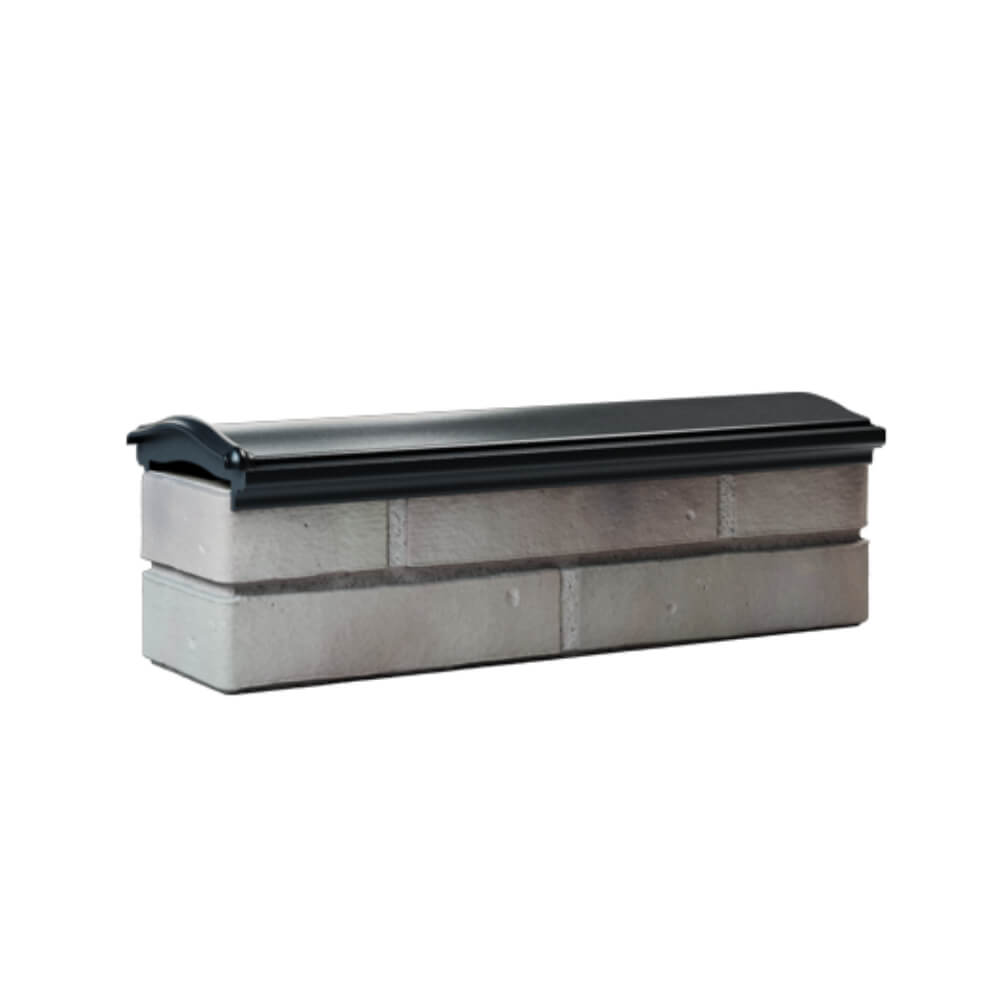 Парапет Zking Монблан Черный посадка на 0.5 кирпича (130мм) Нефтеюганск фото