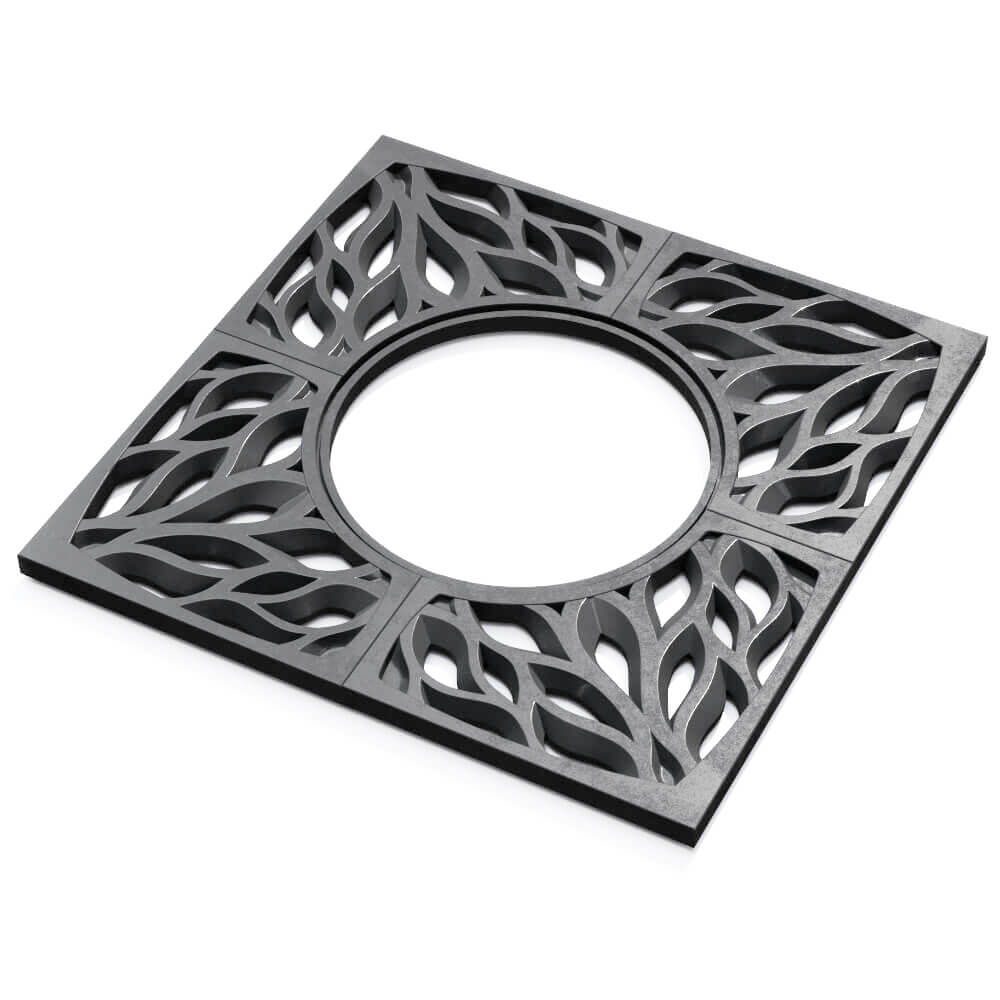 Приствольная решетка для дерева ZKING CRUST 1.2х1.2м Серая в Нефтеюганске фото